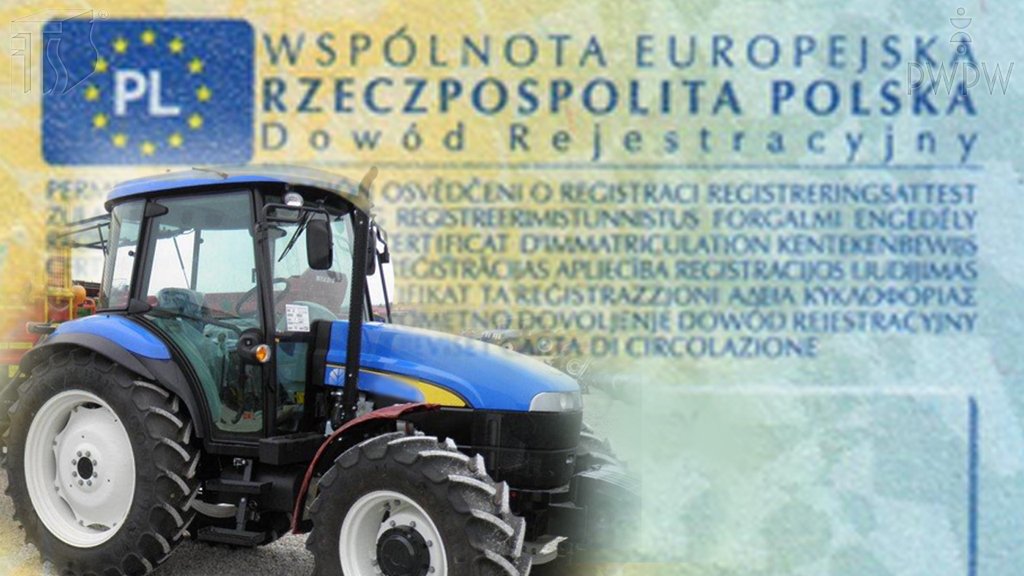 Sytuacja drogowa do pytania: Jaka adnotacja jest wymagana w dowodzie rejestracyjnym, aby ciągnik rolniczy wchodzący w skład kolejki turystycznej mógł być dopuszczony do ruchu?